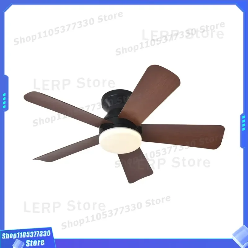 Modern Silent Inverter LED Ceiling Fan Light 5 Blades Remote Control Dimming For Living Room Bedroom Home Decor Wholesale 5