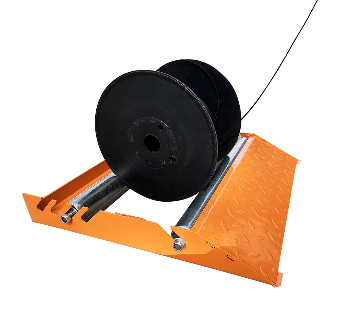 Cable Drum Roller Cable Reel Dispenser Pulley Stand