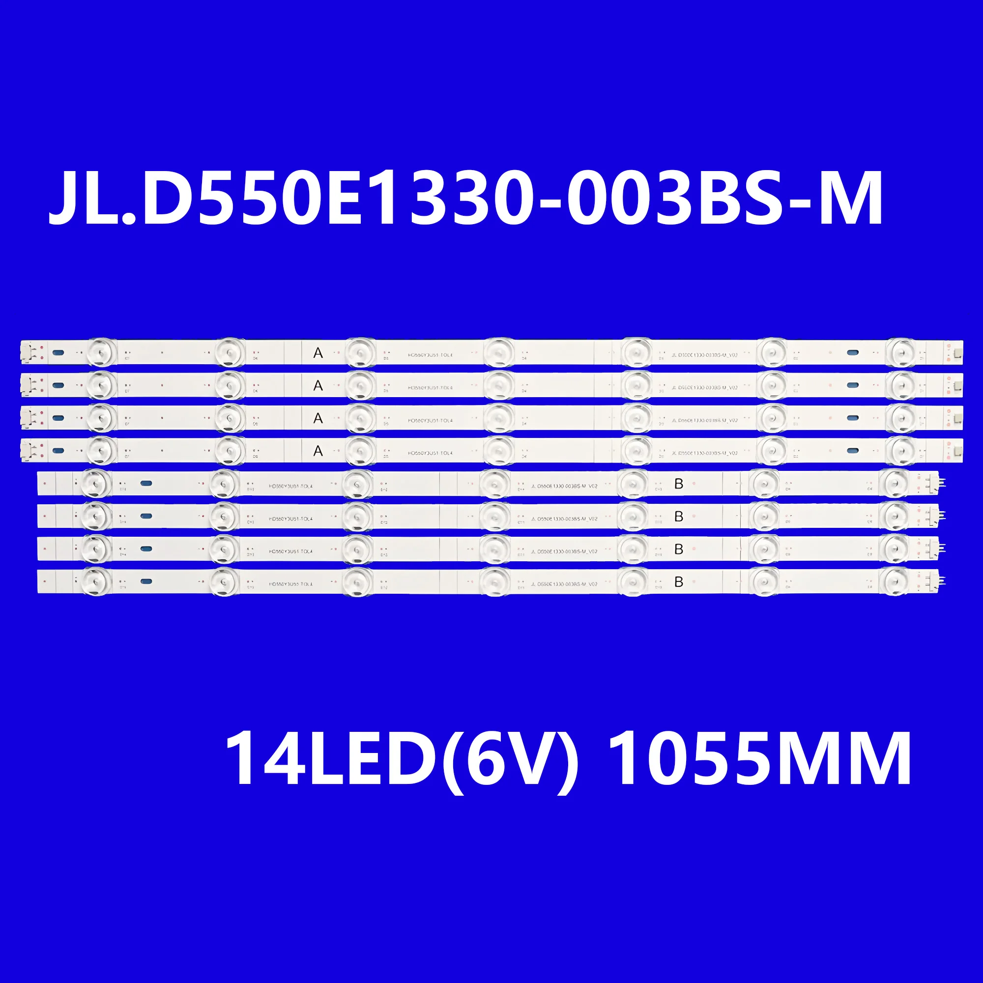

LED Backlight Strip 14LED For HISE NSE 55A7G0 55A7G 55A7GQ 55A7KQ SH55A14-ZC46AG-11 55HD550Y3U51-T0L4 HD550Y3U71-TOL2