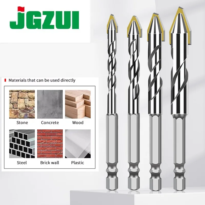 

Carbide Hexagonal Shank Tilt Eccentric Diamond Drill Ceramic Cement Drill Bit Concrete Slab Drill Bit Screw Drill Bit