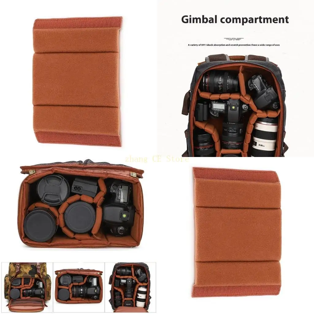 M5TD High Durability Camera Case Abnehmbare Trennwände für Abenteuerschützen Baumwollkonstruktionsabscheider