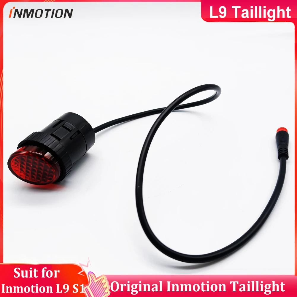 Original INMOTION L9 S1 Taillight Parts Rear Taillight for Foldable Smart Electric Scooter Skateboard Rear Taillight Accessory