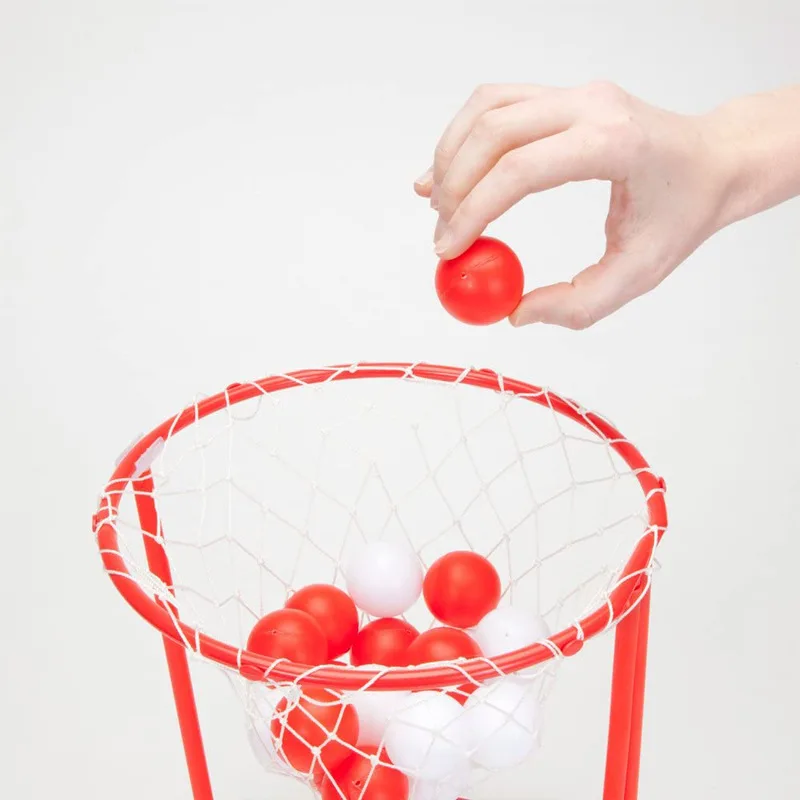 Head Hoop Basket Cestino regolabile Rete da 20 pezzi Palla per bambini Adulti Festa Gioco all'aperto Attività Giocattoli da lancio Gioco