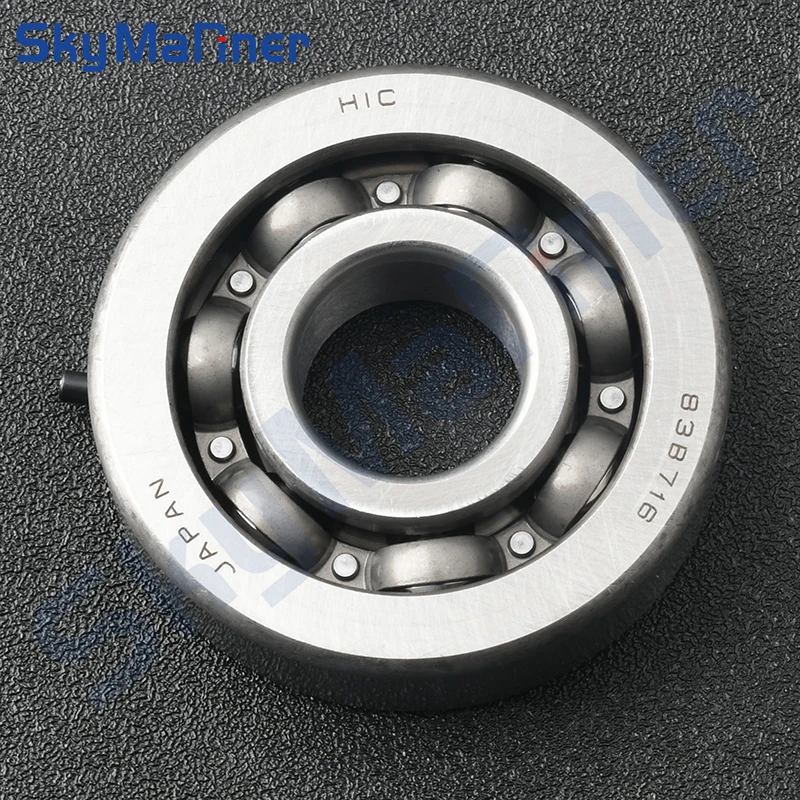 93306-304U0 Japan Crank Bottom Bearing For Yamaha Outboard Motor 2T 9.9HP 15HP Old Version 83B716 C3 MLHS ELG SH Boat Engine