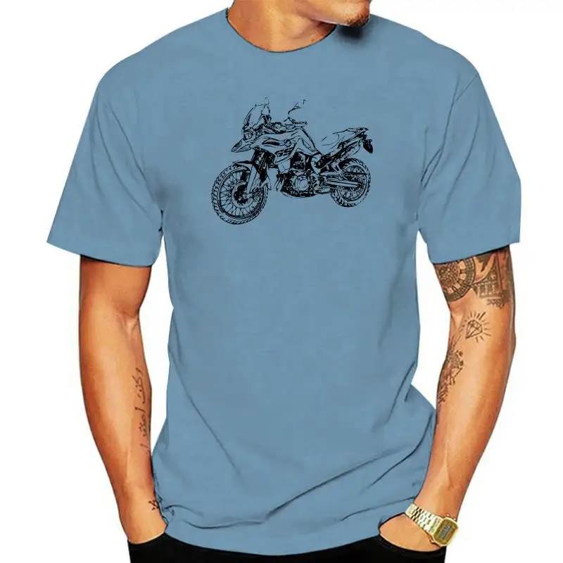 2023 FashionF850GS T-Shirt mit Grafik F 850GS, Motorcycyle Rally 