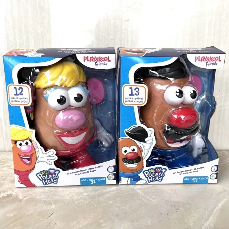 Toy City! Toy Story Mr. And Mrs. Egg Head Mr. And Mrs. Potato Mr. And Mrs. Handmade Decoration Children'S Gifts Collection Toys