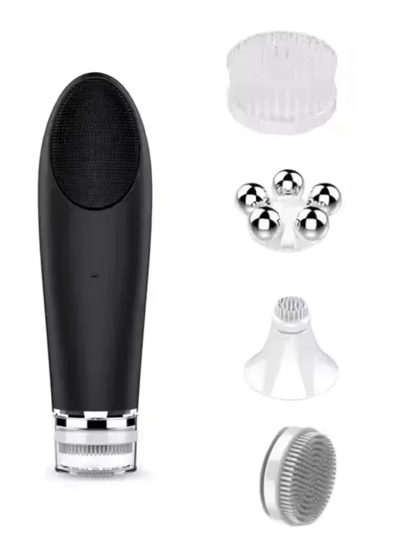 

2024 New Arrival Skin Cares Device Waterproofs Soft Silicones Facials Cleaning Brush Washing Massagers Electrics Face Cleaning