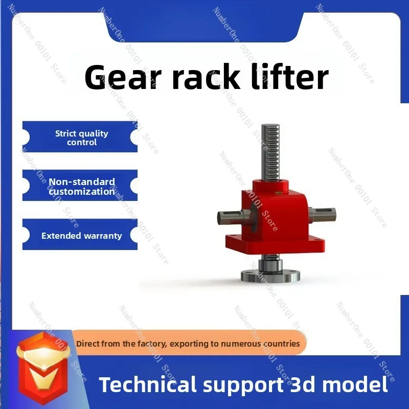 RJ Series Rack And Pinion Lifting Platforms, High Efficiency Synchronized Elevators for Industrial Automation Logistics Conveyor