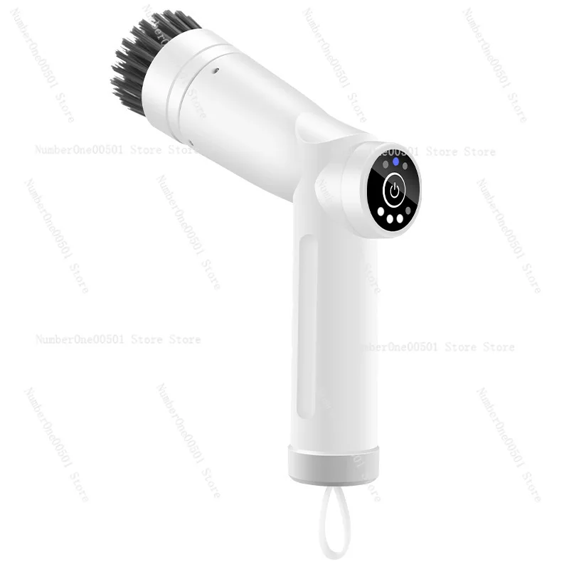 Wireless Handheld Electric Cleaning Brush Multifunctional Household Kitchen Stove Dishwashing Brush Waterproof Portable Brush