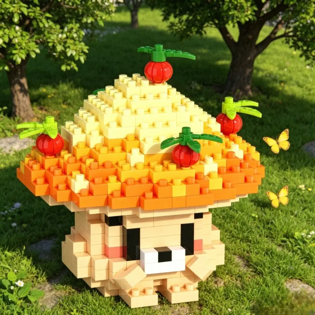 

331 шт. 3D-пазл в виде гриба, конструктор, игрушка, креативное украшение-бонсай для домашнего декора, подарок на Рождество, Хэллоуин, День рождения