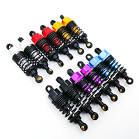 2pcs HSP 102004 122004 68mm Aluminum Aolly Metal Shock Absorber 02002 02175 1/10 Upgrade Parts For On-Road Drift Car 94123 S274