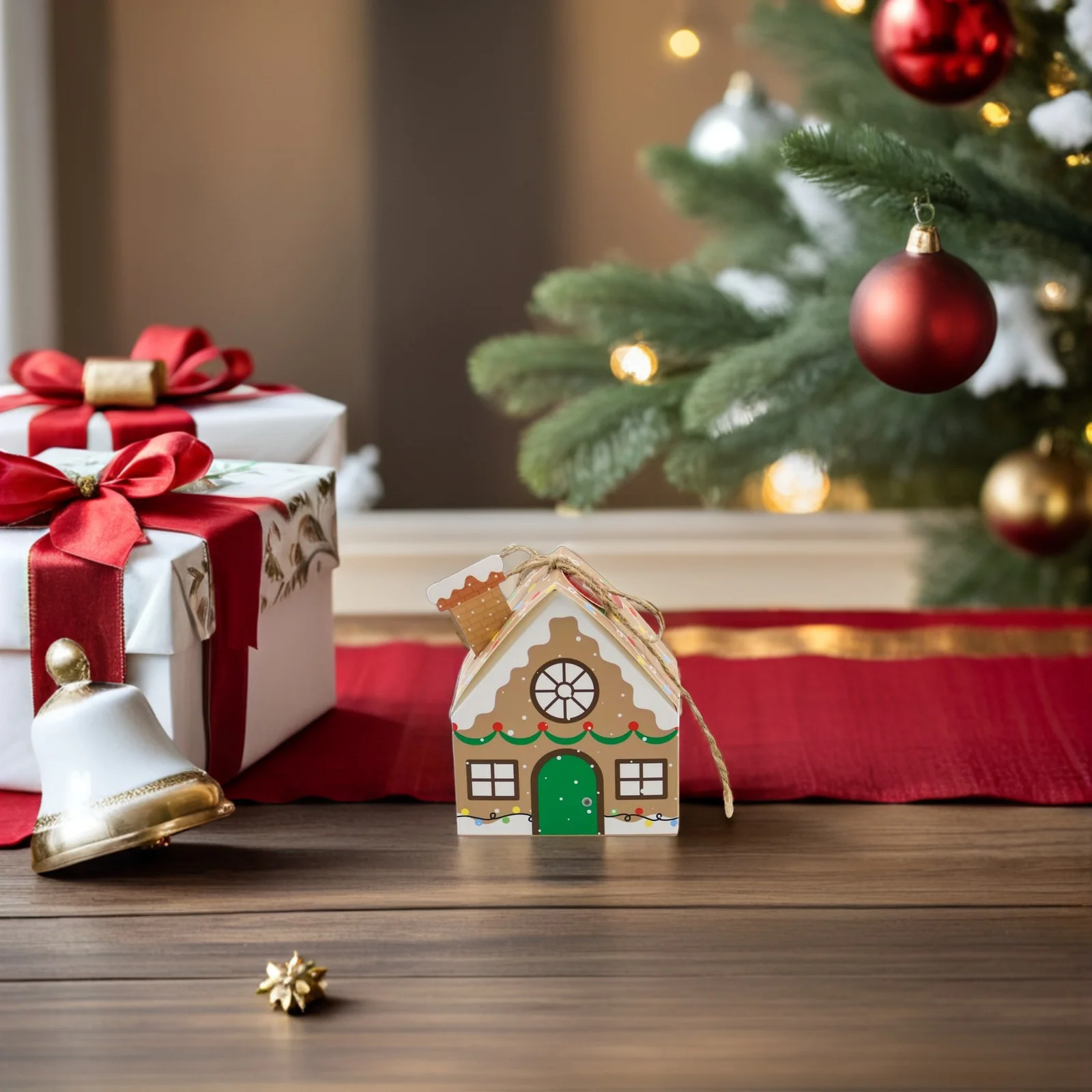 

24Pcs Christmas Advent Calendar Boxes Design Easy Assemble Countdown Storage Holiday Party Favor Treat Candy Decor