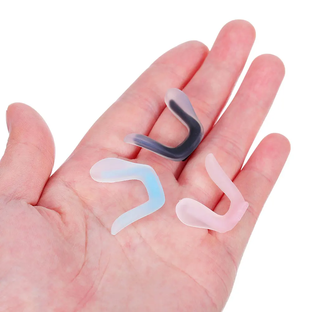 

3pcs Silicone Nose Pads for Glasses Soft AntiSlip Eyeglass Repair Kit Childfriendly Cycling Glasses Cushions Pad Replacement