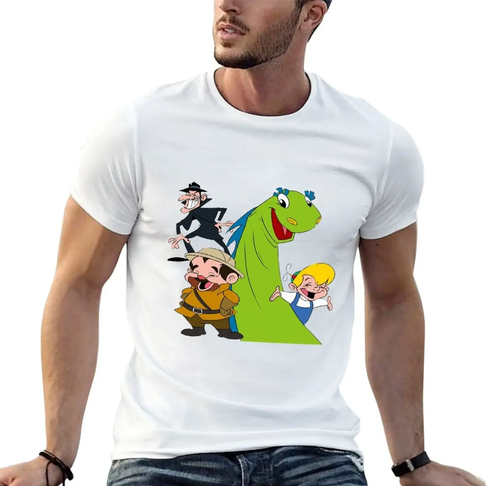 beany and cecil cartoon T-Shirt plus size clothes vintage clothes customs design your own funny t shirts for men