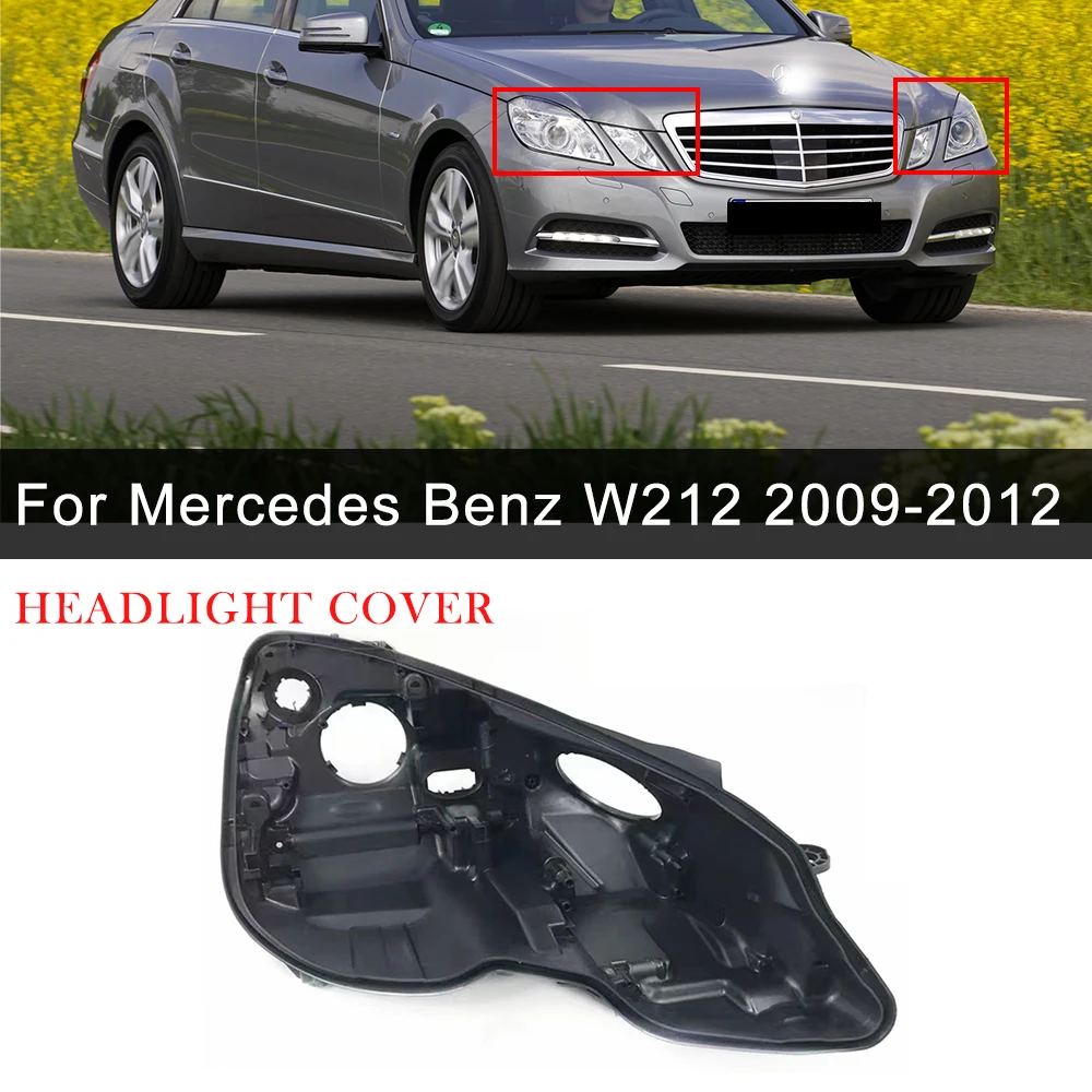 

Headlight Base For Mercedes Benz W212 2009 2010 2011 2012 Headlight House Replacement Car Accessories Back Casing Bottom
