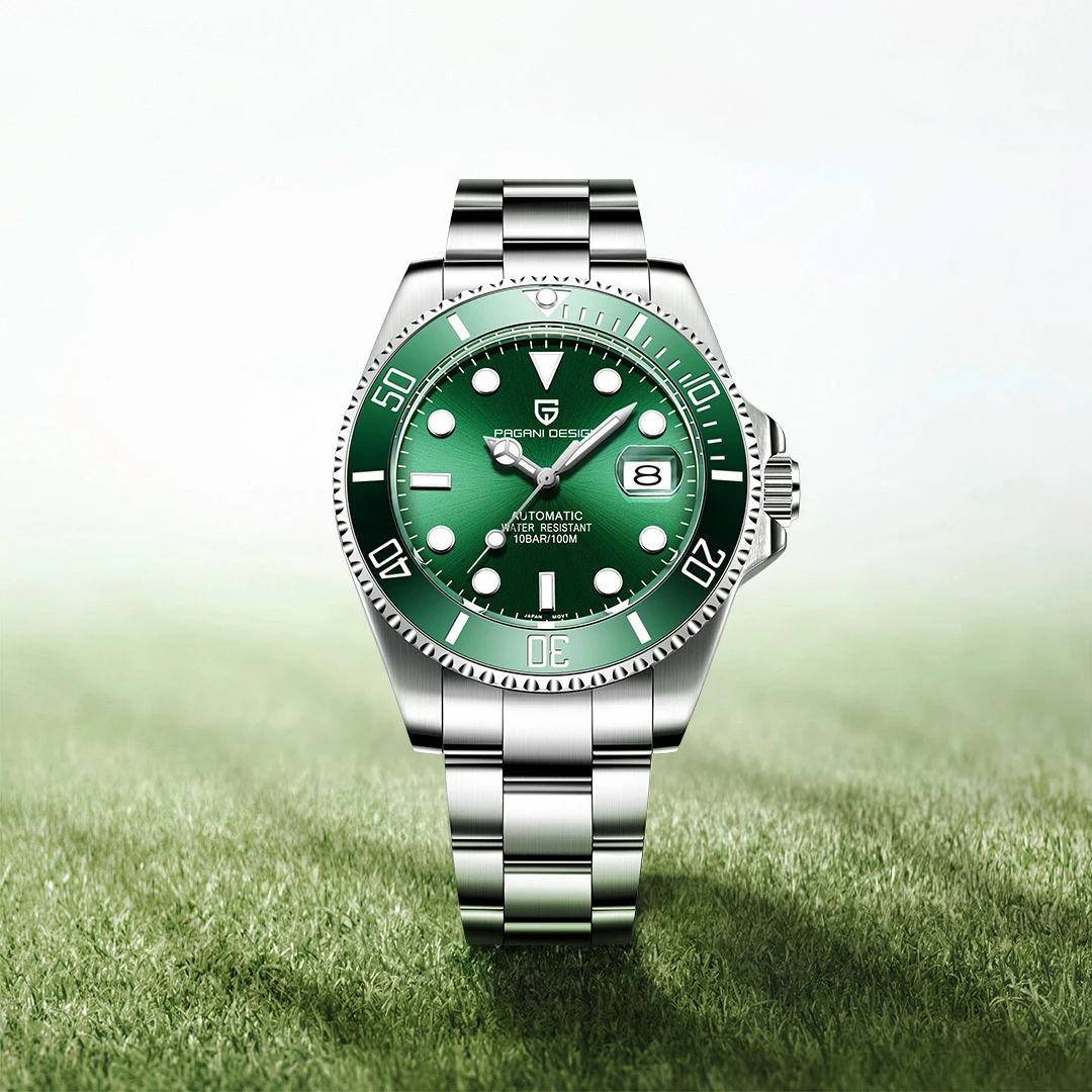 

Новые роскошные мужские часы PAGANI DESIGN, автоматические механические часы для мужчин, из нержавеющей стали, водонепроницаемые до 100 м, мужские наручные часы 2026 года.