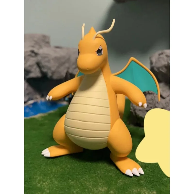 

12cm PokeMon GK Figures Dragonite Anime Action Figure Pvc Statue Model Doll Kid Toy