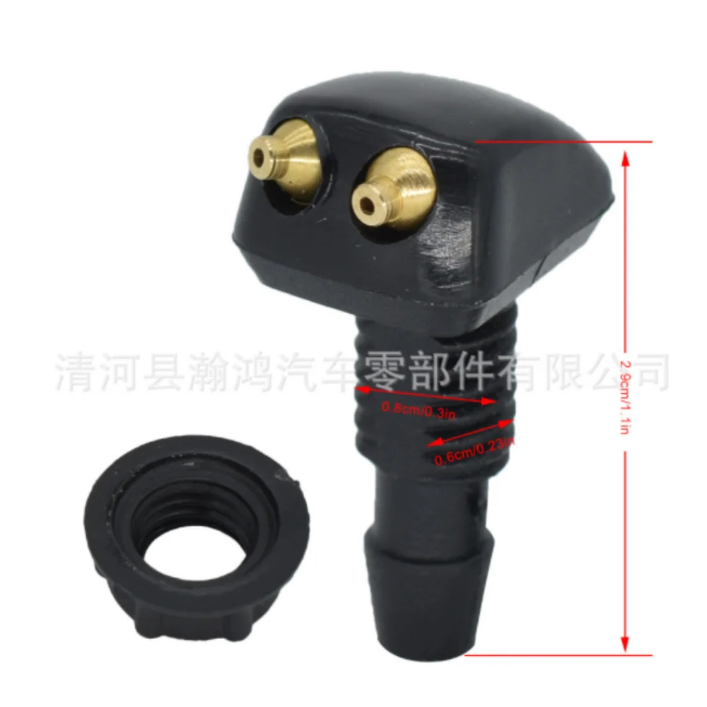2x Car Front Windshield Washer Wiper Nozzle Sprayer for Toyota c-hr Prado rav4 Yaris hilux prius avensis Corolla Camry Tundra