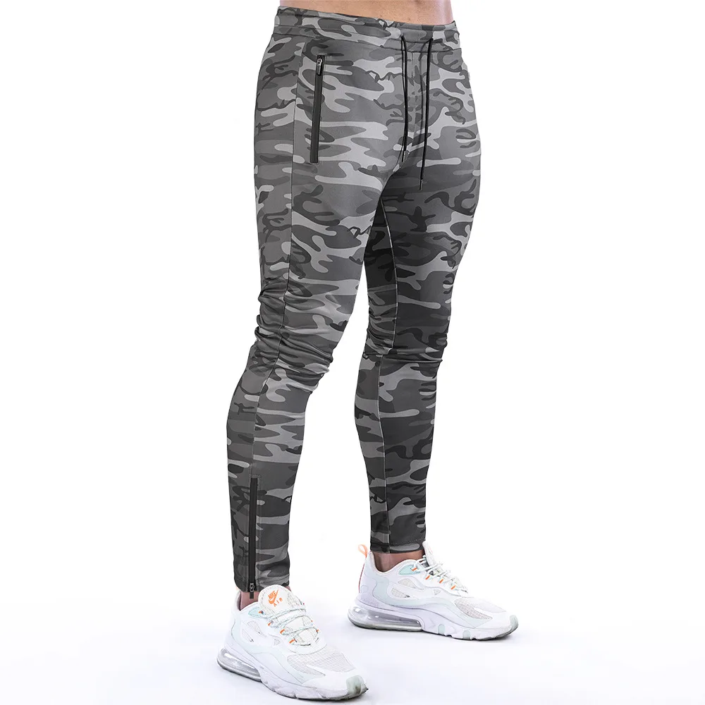 Camouflage Casual Skinny Pants Mens Joggers Sweatpants Fitness Workout Brand Track pants New Autumn Male Fashion Trousers