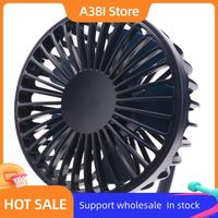 3X Mini Clip Stroller Fan,3 Speeds Settings,Flexible Bendable Usb Rechargeable Battery Operated Quiet Desk Fan Navy Blue