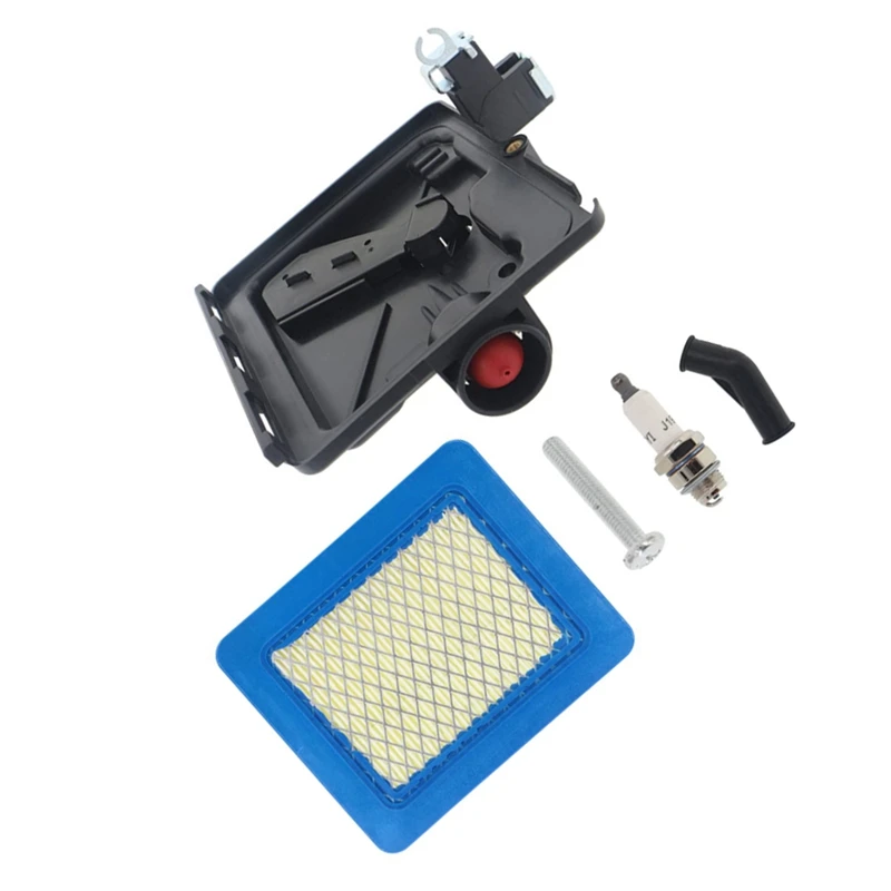 VEHO-Lawn Mower Air Cleaner Base Kit Air Filter Base Cover For 129H00 12A600 12B600 Series Engine 792040 795259 691753