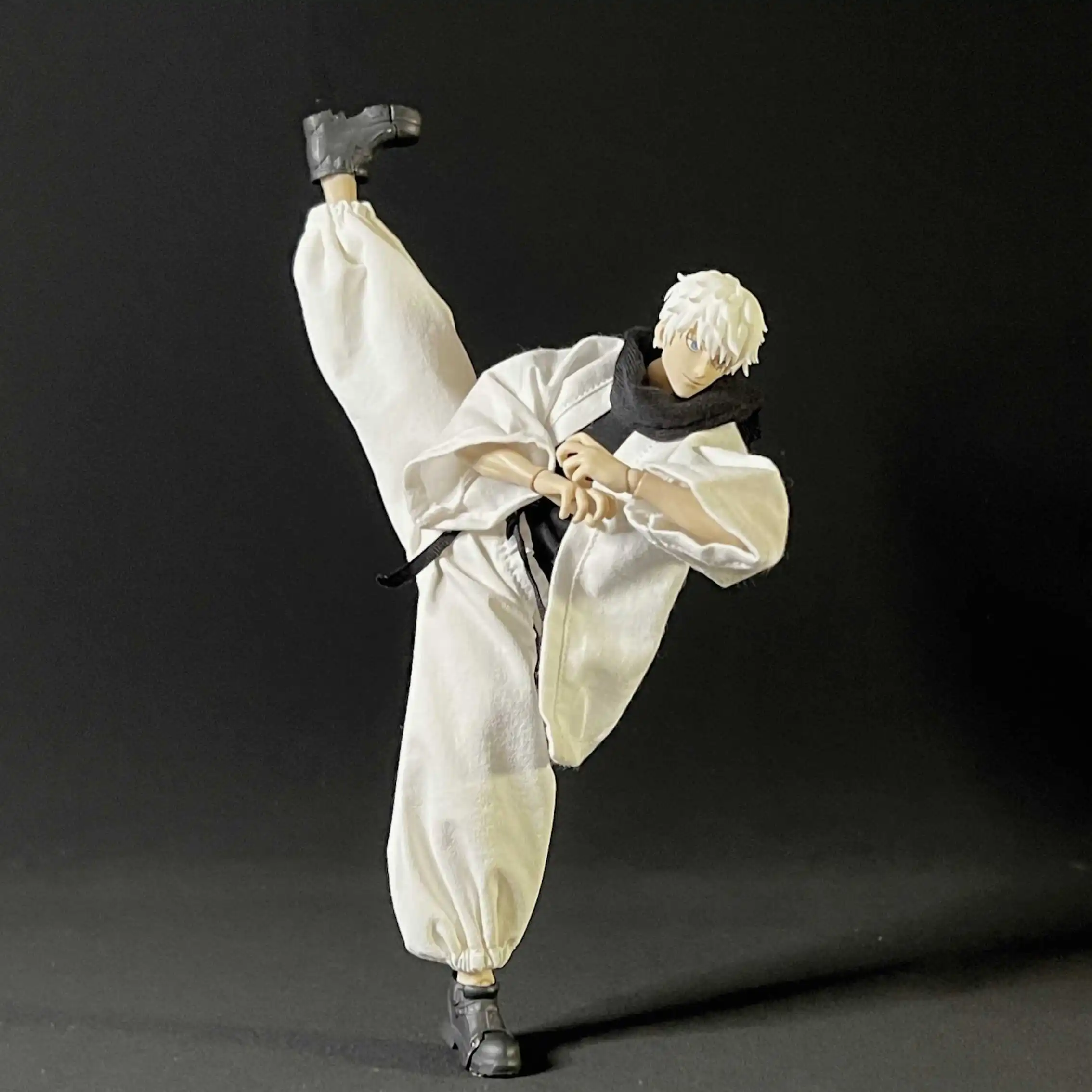 رومانكي-ملابس قتالية زي ساموراي ، جندي ذكر ، جوجوتسو كايسن ، جوجو ساتورو ، كيمونو لجسم شخصيات الحركة 6 "، مقياس #5