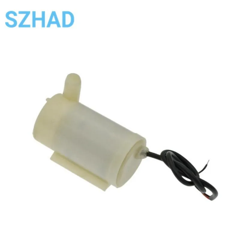 DC 3V 6V Mini Micro Submersible Water Pump Low Noise Motor pump 120L/H 1.1M