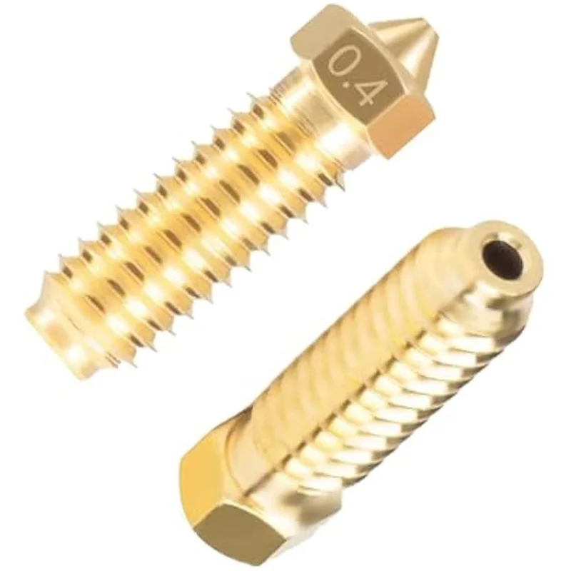 SR-20PCS مجموعة فوهات Barss للطابعة ثلاثية الأبعاد كوبرا 3، 8 قطع 0.4 مم و3 قطع 0.2 مم، 0.6 مم، 0.8 مم، مجموعة فوهات 1.0 مم