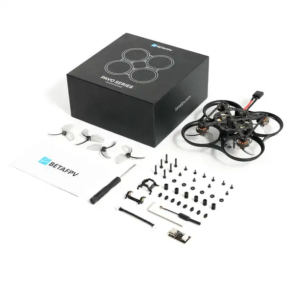 BETAFPV Pavo Femto بدون فرش Whoop Quadcopter DJI O4 PNP (بدون HD VTX) LAVA 2S بطارية 450mAh جديدة