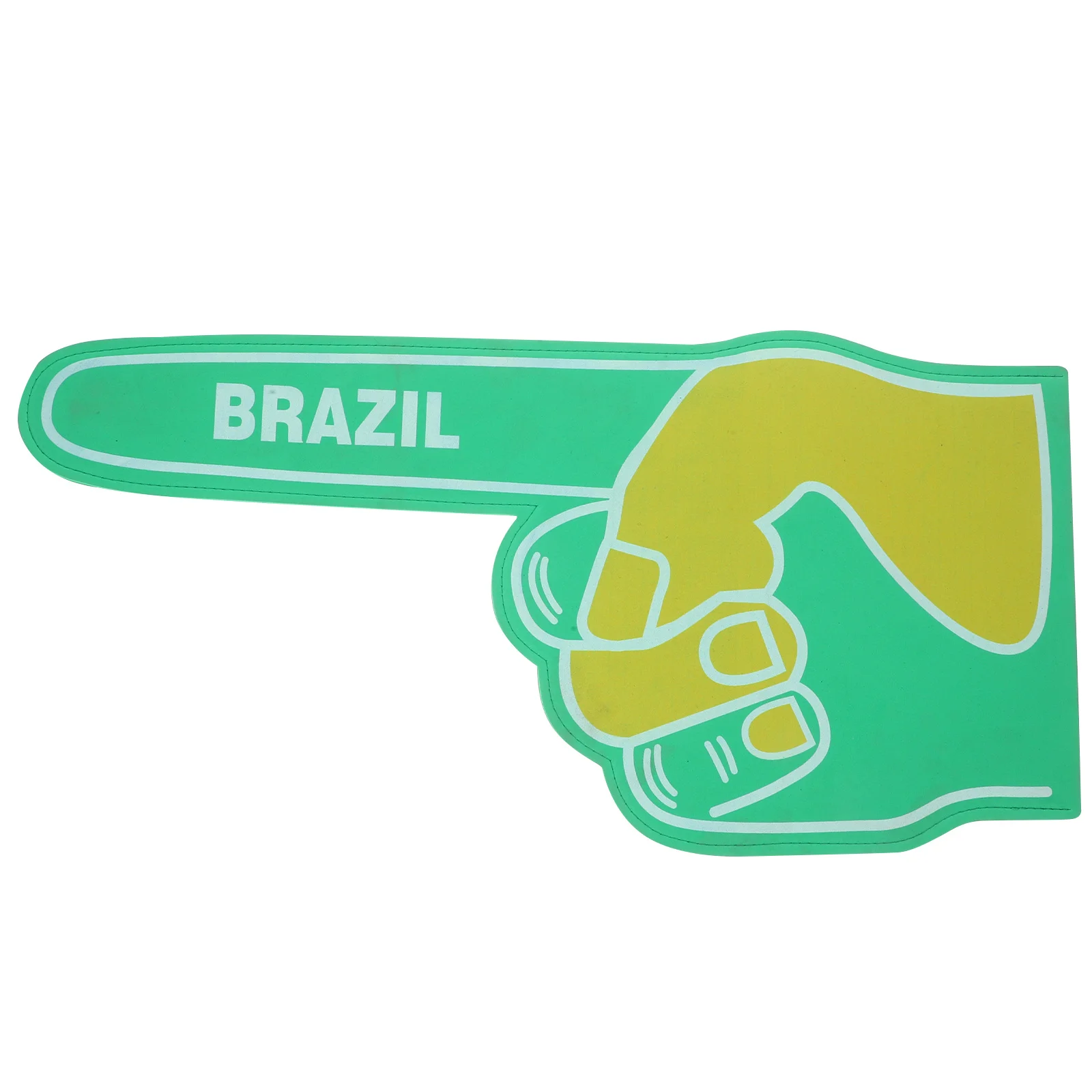 Foam Finger Cheerleading Prop Victory Hand For Sports Match Lightweight Durable Eva Team Fan Gift Portable