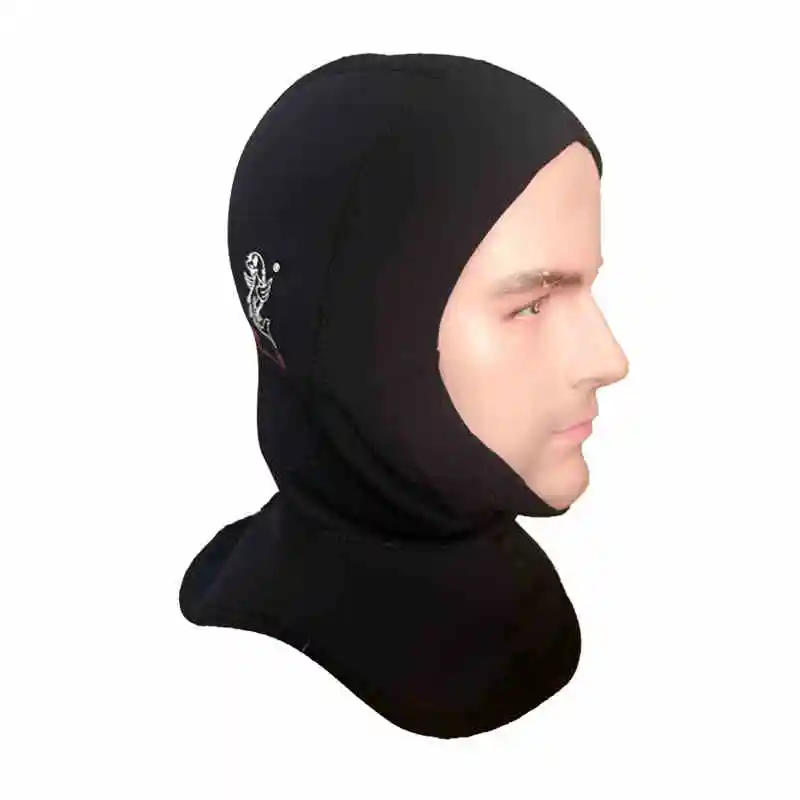 Neoprene 3mm 5mm engrossar mergulho inverno natação caps proteger proteção orelha chapéus para homem mulher