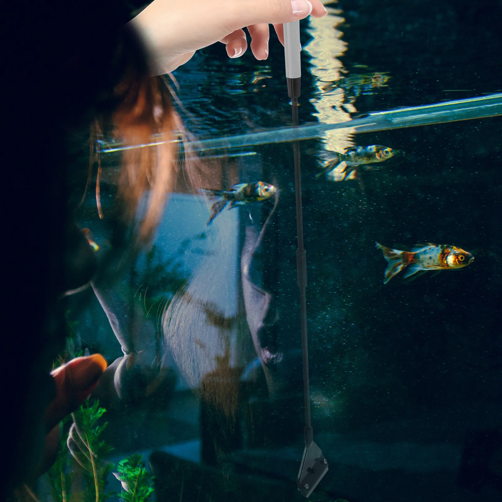 

Plastic Algae Scraper Fish Tank Cleaning Tool Aquarium Supply Accessory Removes Stains Creates Clean Environment