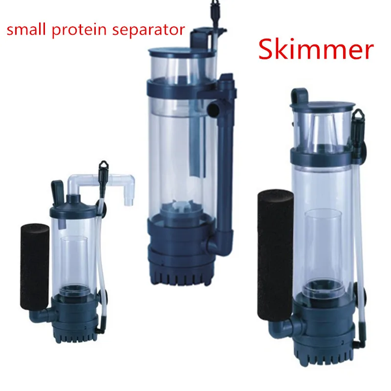 Protein Splitter Water Protein Skimmer Pump100-150L Marine Saltwater Aquarium Accessories 220V WG-308 6W / WG-310 8W