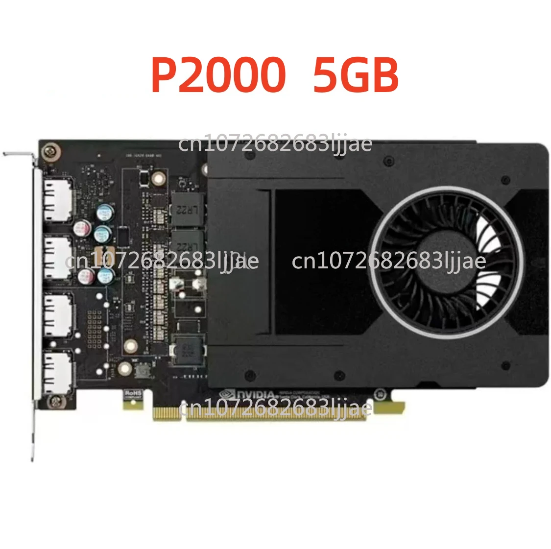

100% оригинальная профессиональная видеокарта NVIDIA Quadro P4000 P2200 P2000 P1000 P620 DDR5 для дизайна