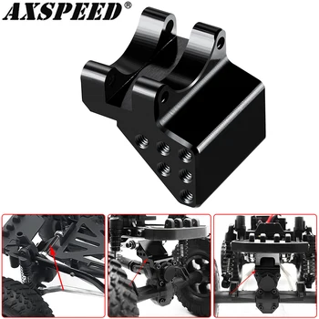 AXSPEED 금속 리어 링크 마운트 베이스, 축 SCX24, AXI00001, AX100002, AX100006, AX100005, 1/24, RC 크롤러 자동차 업그레이드용으로 조정 가능 