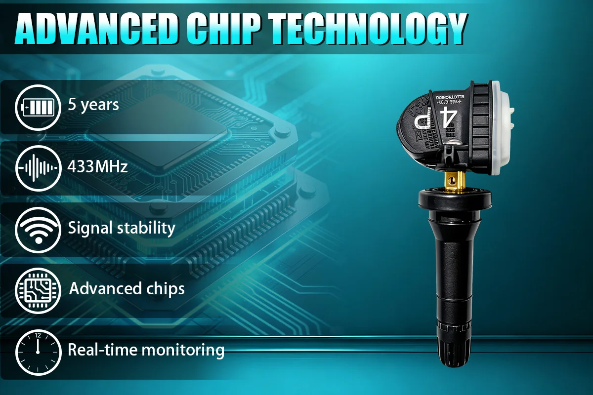 Reifendrucküberwachungssystem-Sensor SC-3609200 Ersatz für BYD Song Tang Yuan Qin EV DM 433MHZ Ersetzt SC3609200 – Detail 3