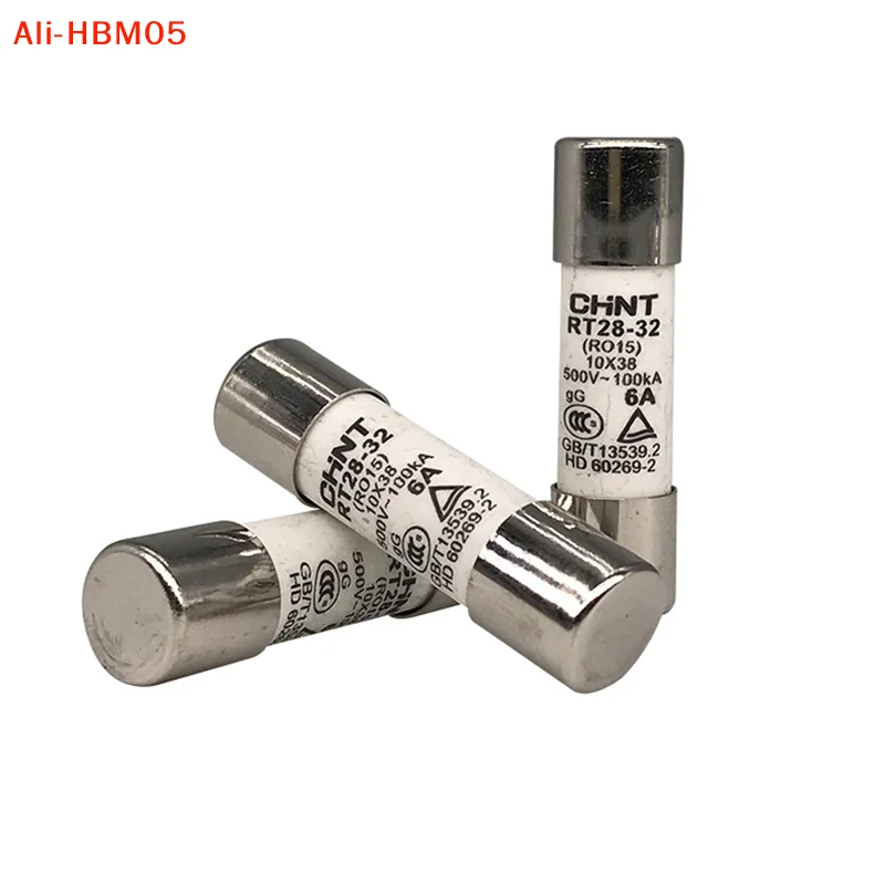 (HB05)1pc 500V 10*38MM 2A 4A 6A 10A 12A 16A 25A 32A DC PV Solar Fuse Metal Alloys for Solar Power System Protection