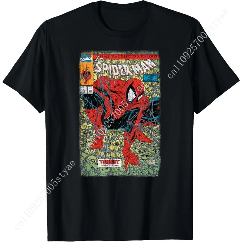 

Marvel Comics Retro Classic Spider-Man Torment Distressed T-Shirt