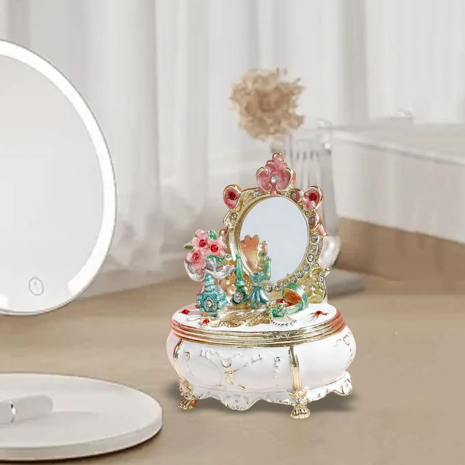 

Эмалированная брелок, шкатулка для драгоценностей, кольца для вечеринок, футляр для хранения ювелирных изделий, свадебное украшение, уникальный подарок, дизайн комода, украшение