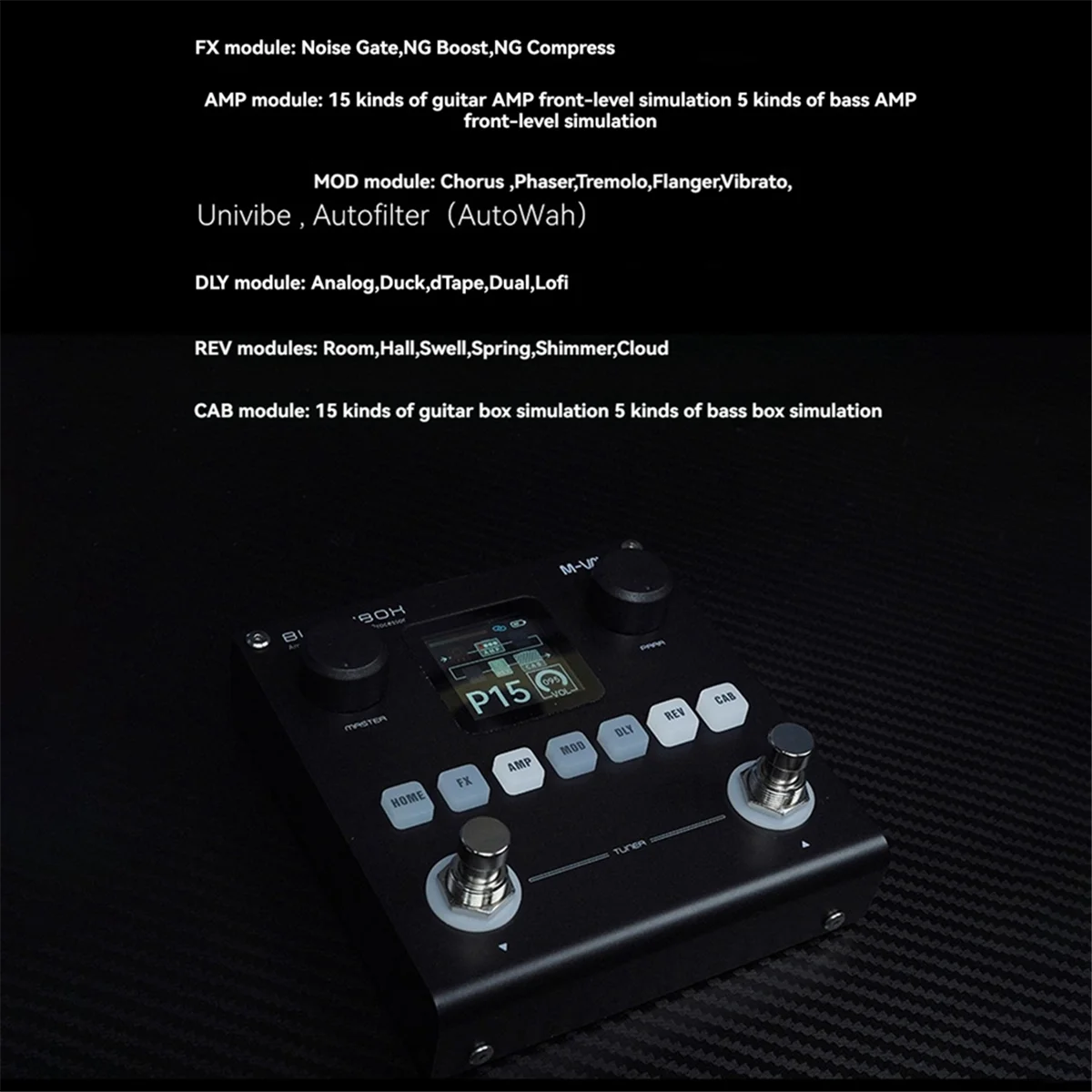 【vendita-calda-】pedal-effetti-per-chitarra