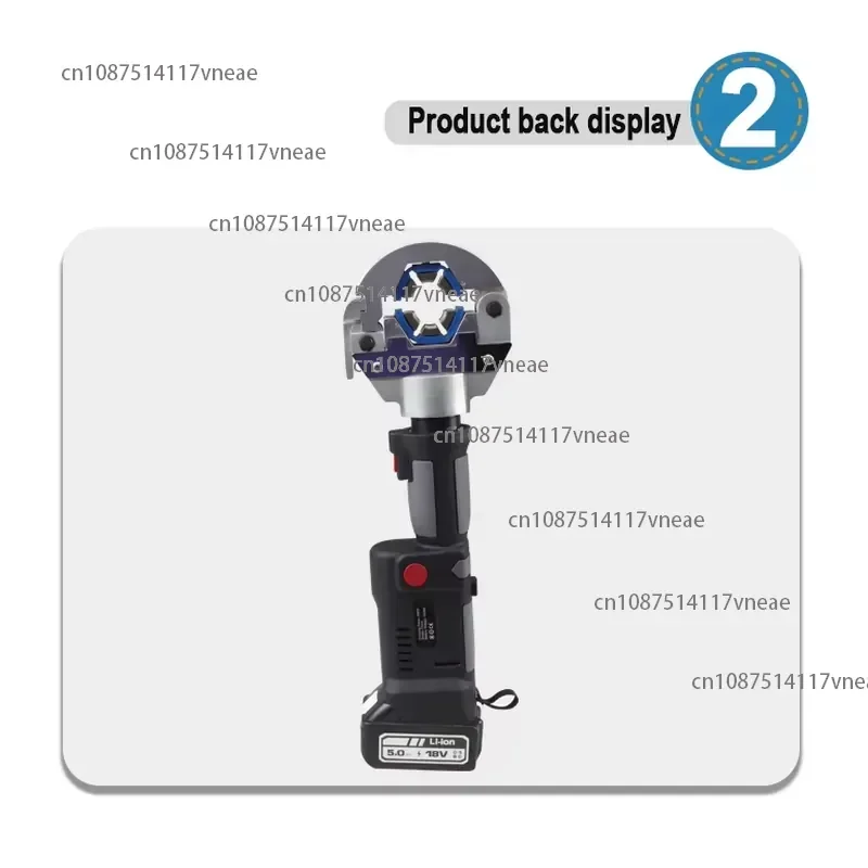 MLJ-YH01 Battery-Powered DC 18V Stainless Steel Axial Clamping Tool Hydraulic Fitting Sliding Tool