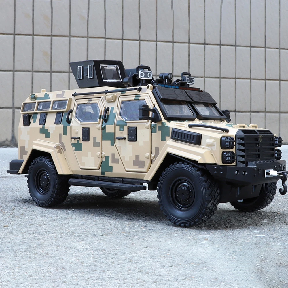 

1:24 Scale Sabertooth BYD U8 Car Model Toy Alloy Diecast Sound Light Shock Absorption Off-road Vehicles Models Kids Gifts