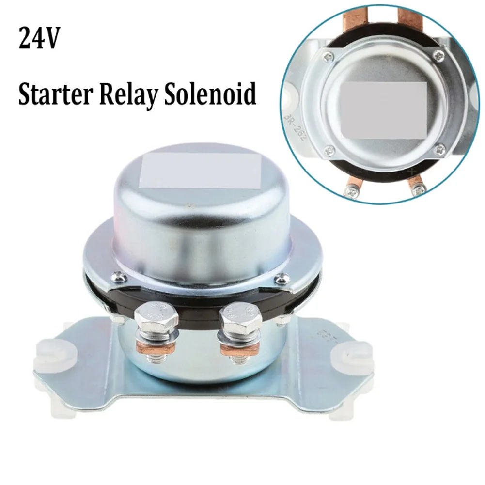 Starter Solenoid Switch 12V 24V 300A for Golf Cart Motor Start Circuits Industrial Control Panels and EV Applications