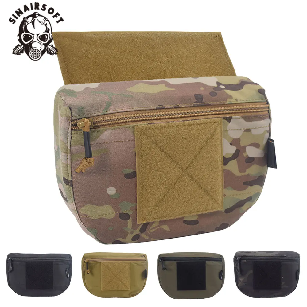 

Тактический дропшиппинг страйкбол 500D нейлоновая камуфляжная Сумка Для Пейнтбола Сумка для хранения охоты для CRM CRX D3 JPC CPC Грудь Rig Жилет