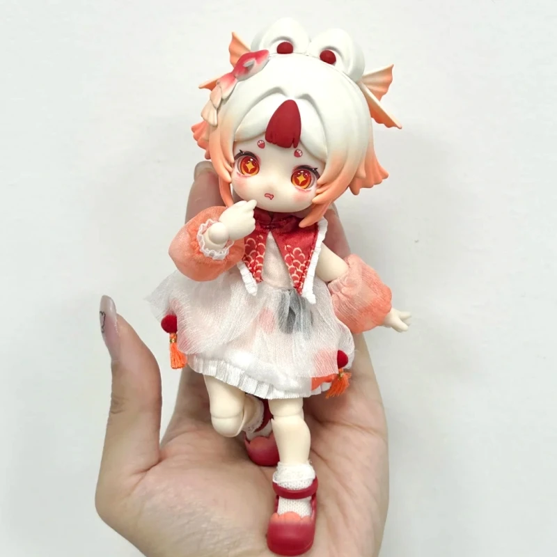 Nagi a quarta geração xiaoyao você série caixa cega figura de ação 12 pontos bjd estatueta da moda presente moda colecionáveis