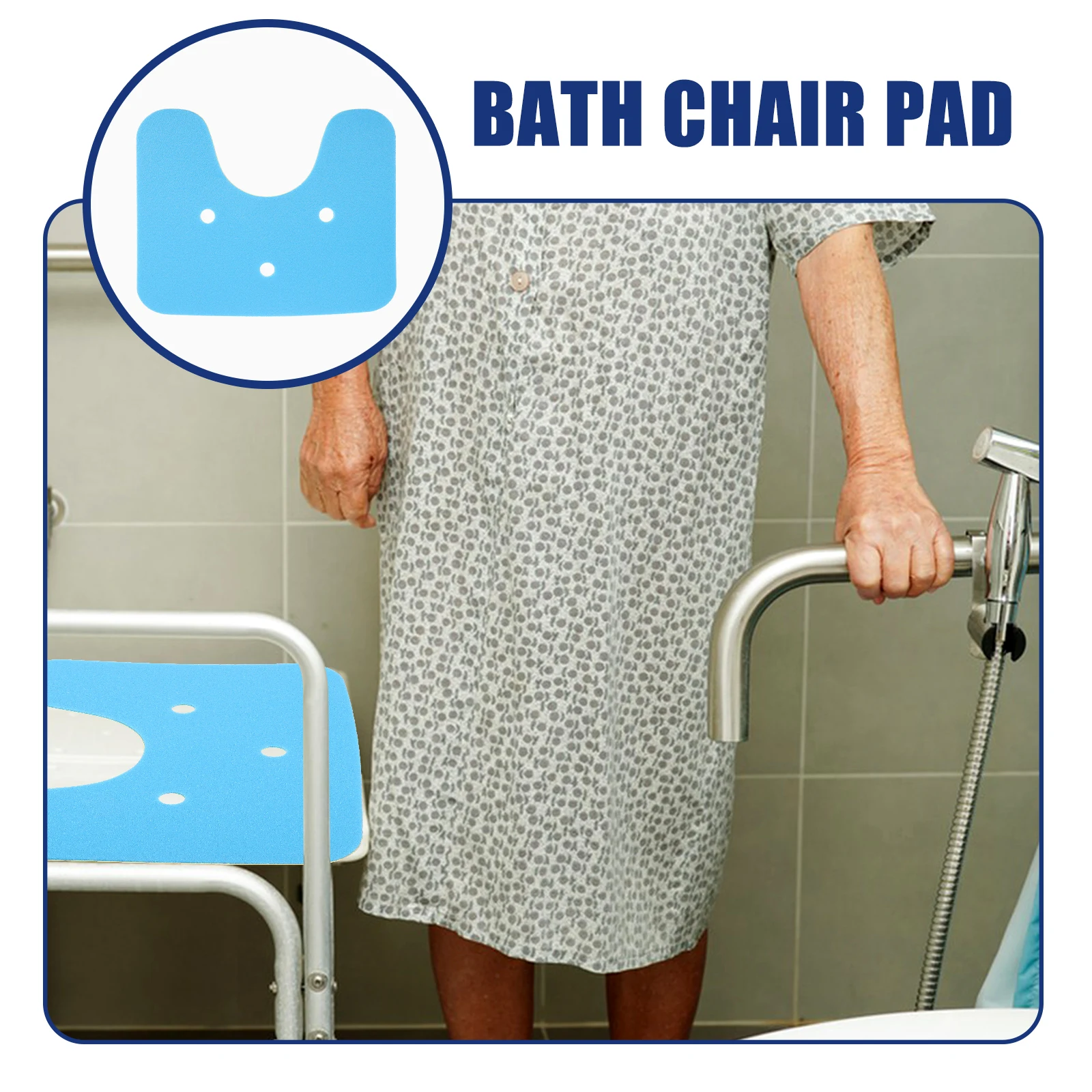 

Bathroom Stool 3050 XPE Waterproof Anti slip Shower Bench Pad Shower Supplies Household Stool Padding