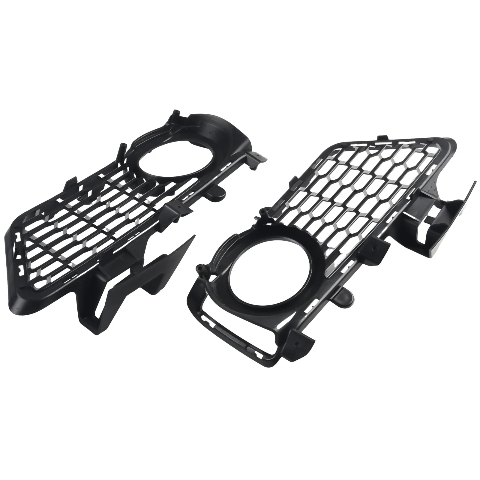 

1Pair Front Bumper Fog Light Grills Pair For BMW 3 Series F30 F31 2012-On #51118054155 Plastic Replacement Car Accessories