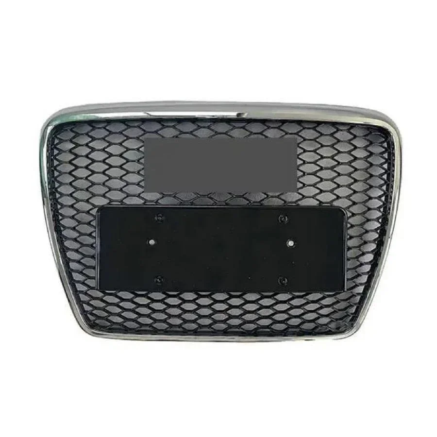 

Car Front Bumper Grille for Audi RS6 for A6/S6 C6 2005 2006 2007 2008 2009 2010 2011 (Refit for RS6 Style) Car Accessories