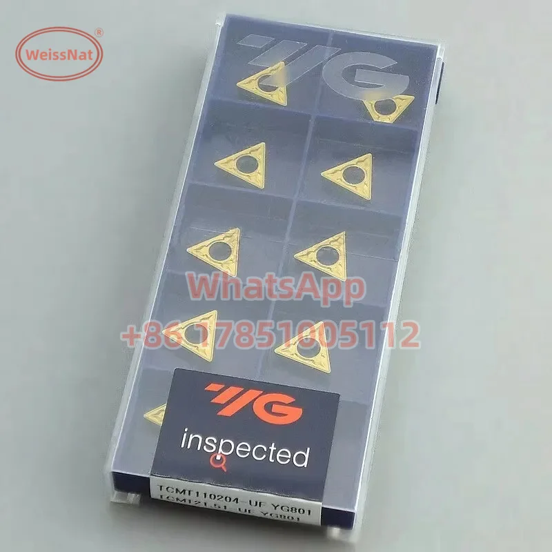 Imagem -05 - Carboneto Insere Yg1 Tcmt110204 Tcmt16t304 Tcmt16t308-ug uf Yg801