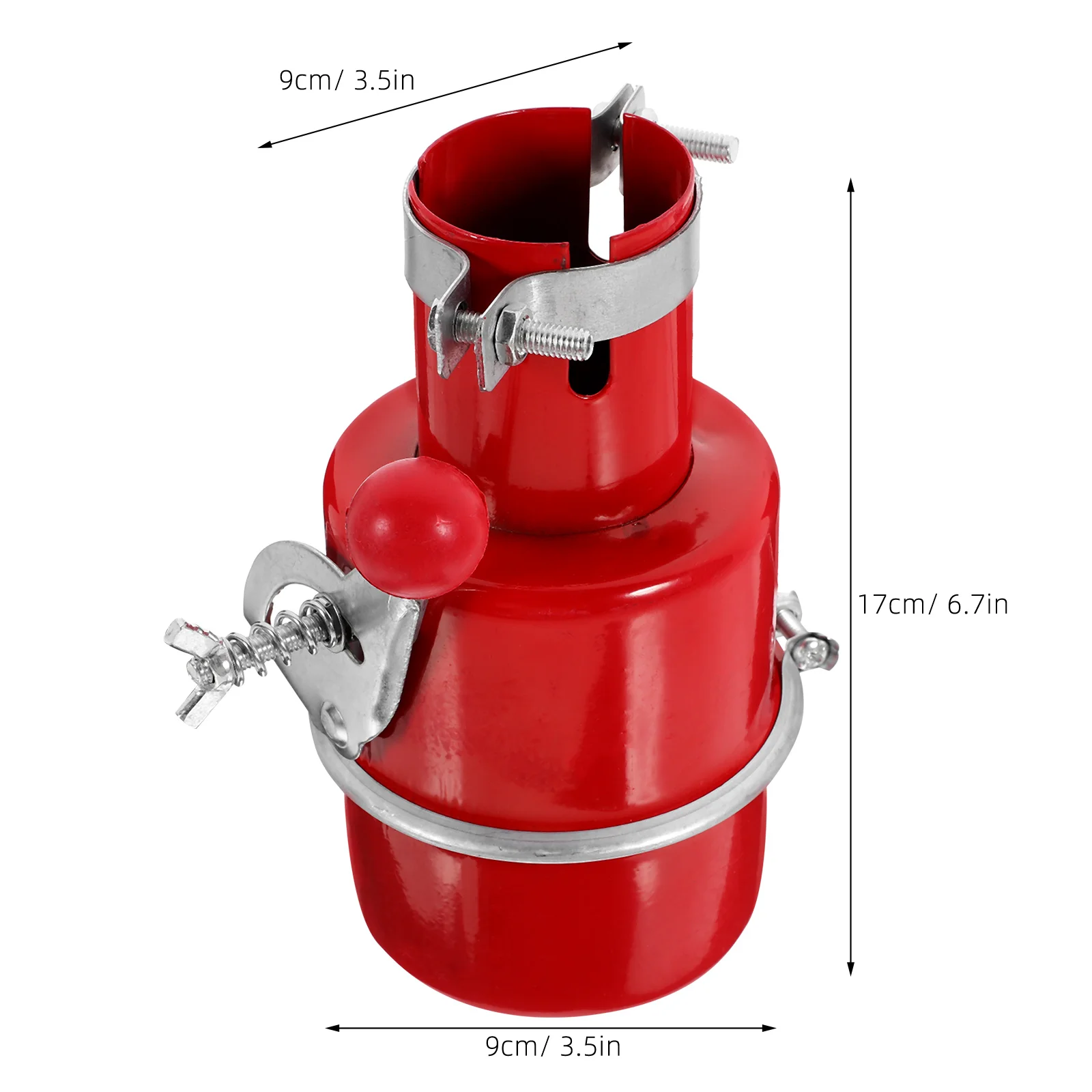 Exhaust Tube Spark Clamp for Vehicle Portable Convenient Practical Accessory Part